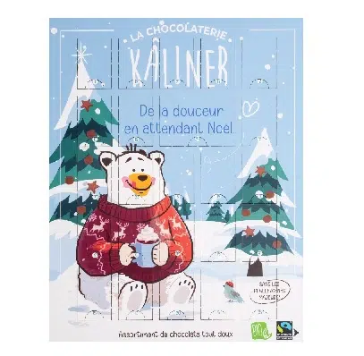 Calendario de Adviento bio - sin lactosa, sin gluten, vegano - KALINER 150g - 🔴 NOVEDAD 🔴